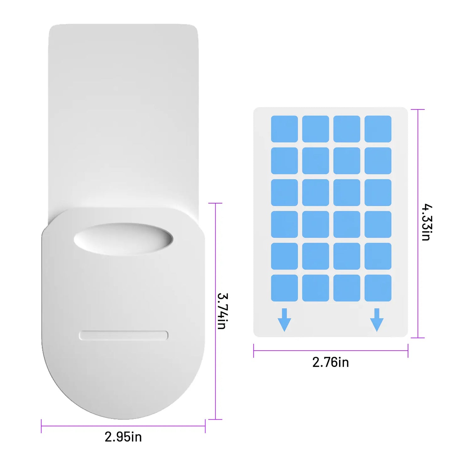 (1 Device + 5 Refills) PIMAG Fruit Fly Traps for Indoors, Flying Insert Trap and Gnat Traps for House Indoor, Plug in Light Flying Insect Trap, Gnat Killer Bug Zapper Indoor