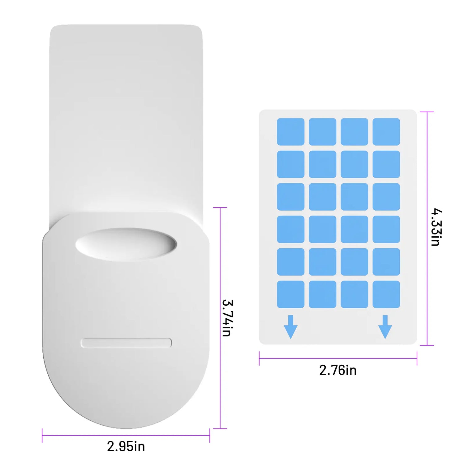 (1 Device + 5 Refills) PIMAG Fruit Fly Traps for Indoors, Flying Insert Trap and Gnat Traps for House Indoor, Plug in Light Flying Insect Trap, Gnat Killer Bug Zapper Indoor