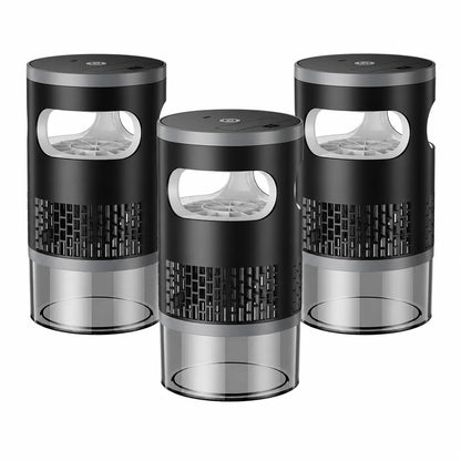 Indoor Insect Trap with Light and Suction Non Zapper Flying Bug Catcher for Mosquitoes Fruit Flies Gnats and Moths for Home Use