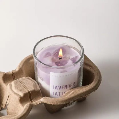 High-End Jarred Coffee Matcha Scented Candle, Home Fragrance, Natural Plant Extracts, Smokeless Soy Wax. Perfect for Birthday Parties, Valentine'S Day, Ramadan, Easter, Christmas, New Year, and as a Thoughtful Gift. Aroma