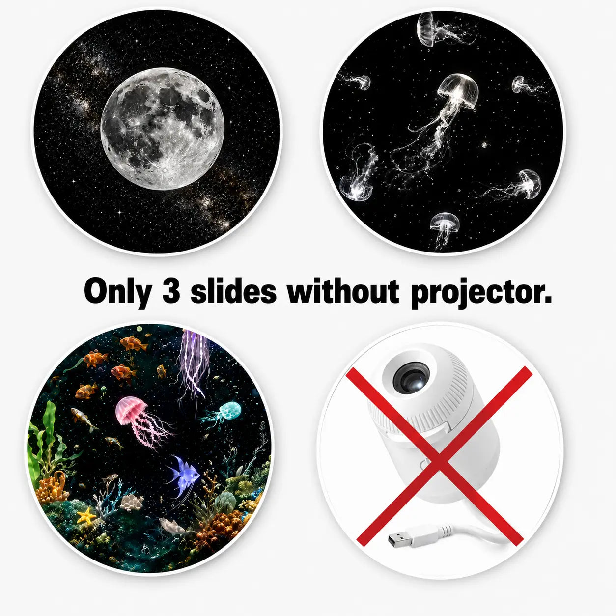 Starry Sky Projector Lamp – USB Rechargeable Night Light, Dual-Mode, 360° Adjustable Projection, Soft Eye Protection, Ambient Sleep Light for Kids & Adults, Home Bedroom Decor