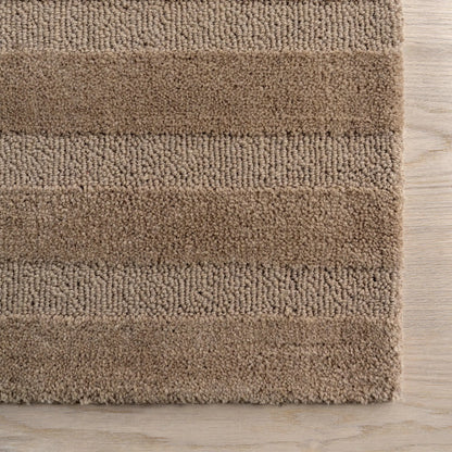 Vestry Striped Wool Area Rug