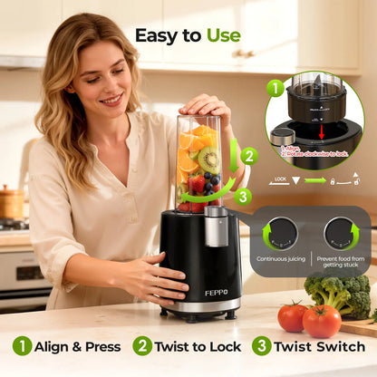 FEPPO 2-in-1 Snow Cone Machine and Smoothie Blender, 700W High-Power Shaved Ice and Slush Machine, Stainless Steel Blade, Healthy Frozen Drink Maker with Smoothie Recipes for Home and Summer Parties