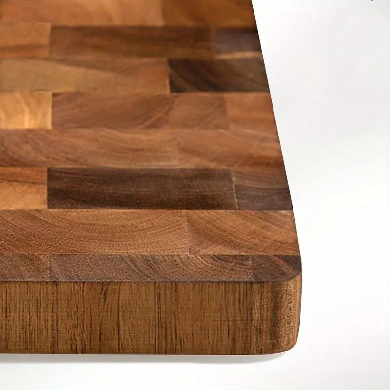Premium Wooden Cutting Board for Food Preparation and Serving - Versatile Butcher Block for Meat, Cheese, Fruits, and Vegetables