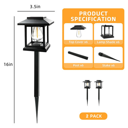 Elegant Solar Pathway Lights – Modern Luxury Design, Easy Installation, Auto On/Off, IP65 Waterproof, Perfect for Garden, Yard, Driveway & Backyard, Decorative Outdoor Solar Floor Lamps