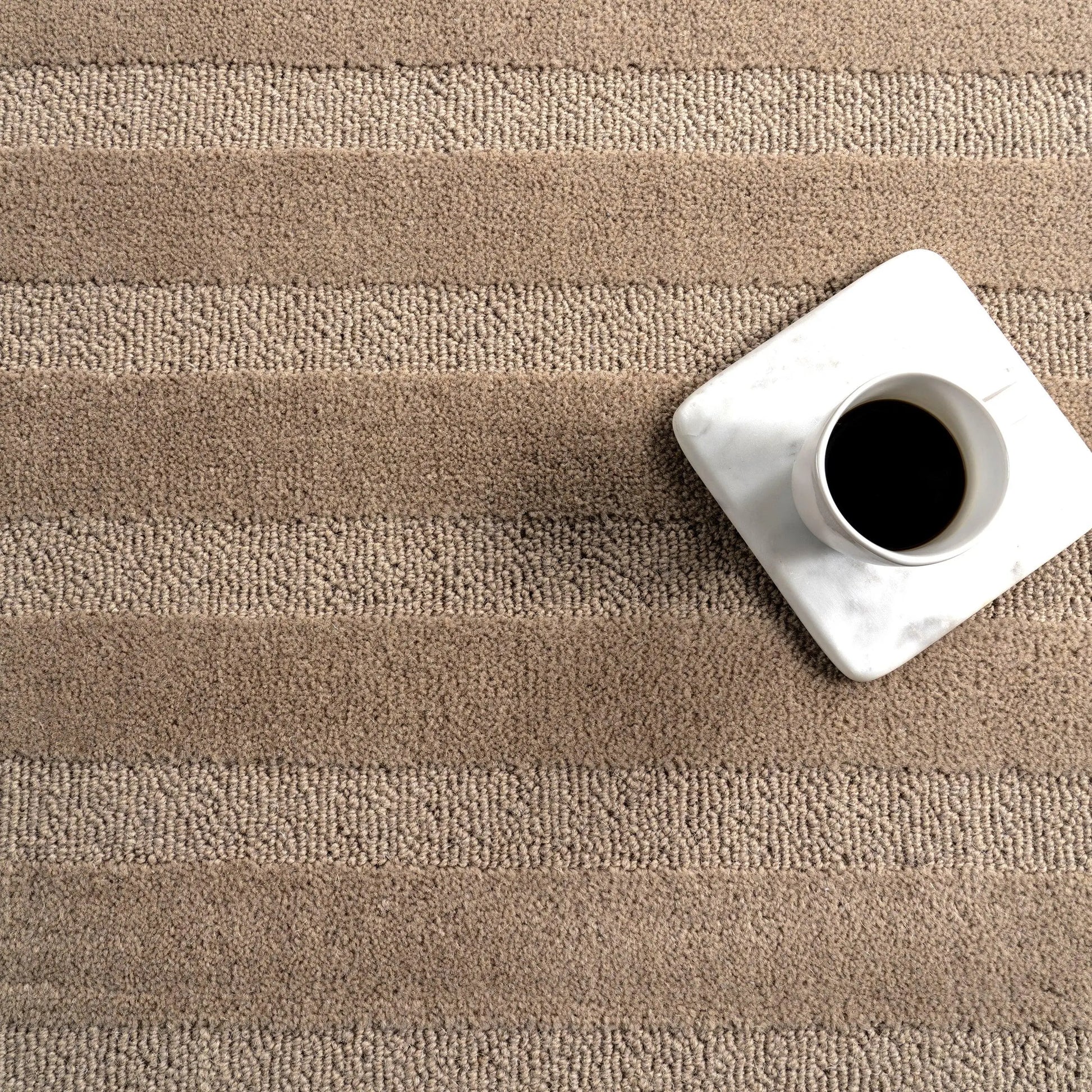 Vestry Striped Wool Area Rug